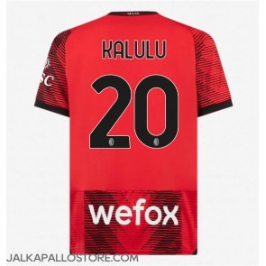 AC Milan Pierre Kalulu #20 Kotipaita 2023-24 Lyhythihainen